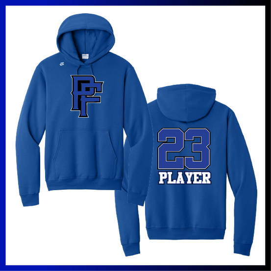 Prodigy Fastpitch "PF" Logo Cotton/Poly Blend Sweatshirt Hoodie