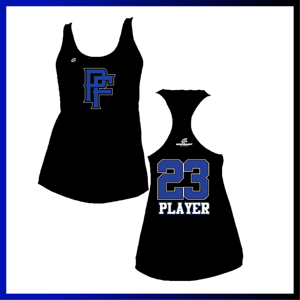 Prodigy Fastpitch "PF" Logo Women's Poly/Cotton Tank Top