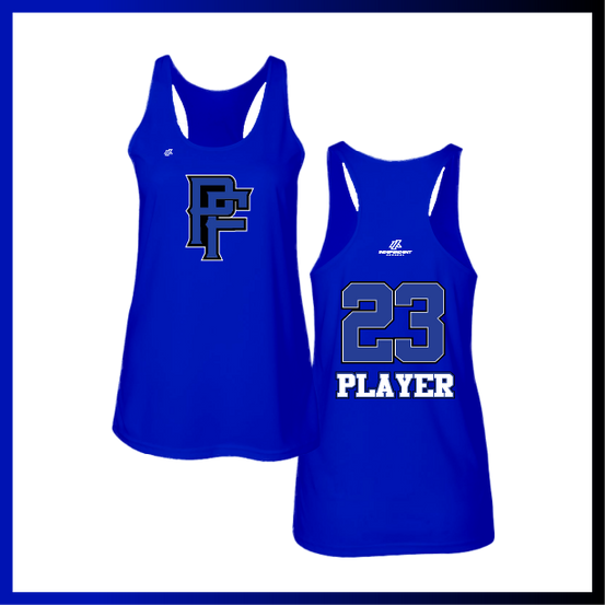 Prodigy Softball "PF" Logo Women’s Tank Top