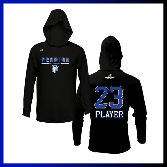 Prodigy Fastpitch Stacked Logo Lightweight Hoodie