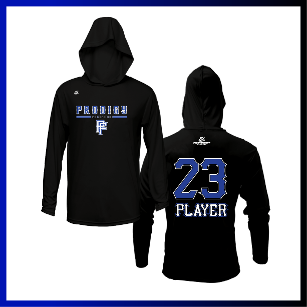 Prodigy Fastpitch Stacked Logo Lightweight Hoodie