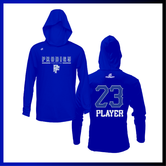 Prodigy Fastpitch Stacked Logo Lightweight Hoodie