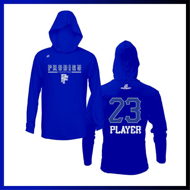 Prodigy Fastpitch Stacked Logo Lightweight Hoodie