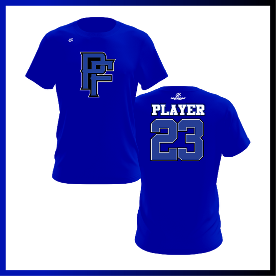 Prodigy Fastpitch "PF" Logo Short Sleeve Shirt