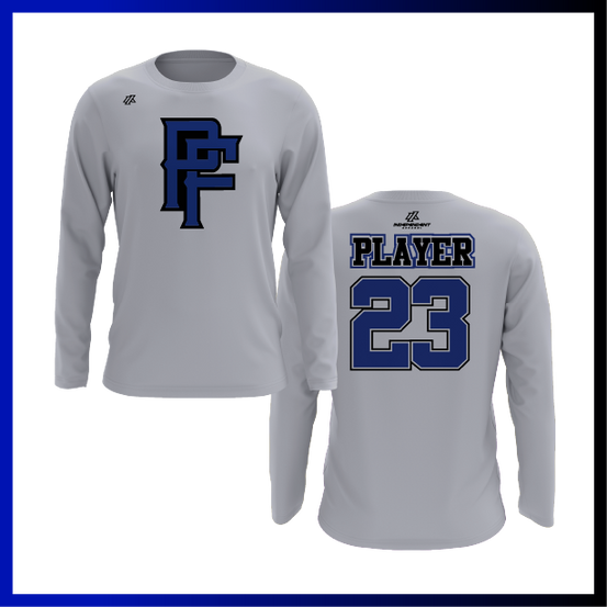 Prodigy Fastpitch "PF" Logo Long Sleeve Shirt