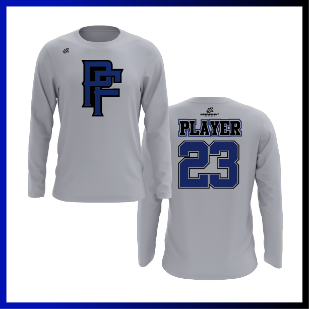 Prodigy Fastpitch "PF" Logo Long Sleeve Shirt