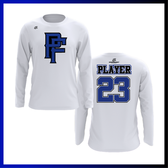 Prodigy Fastpitch "PF" Logo Long Sleeve Shirt