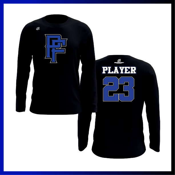 Prodigy Fastpitch "PF" Logo Long Sleeve Shirt