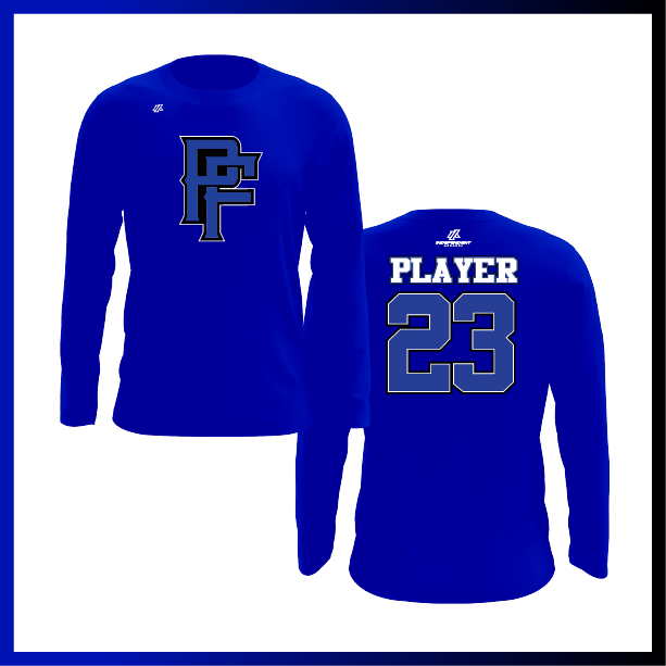 Prodigy Fastpitch "PF" Logo Long Sleeve Shirt