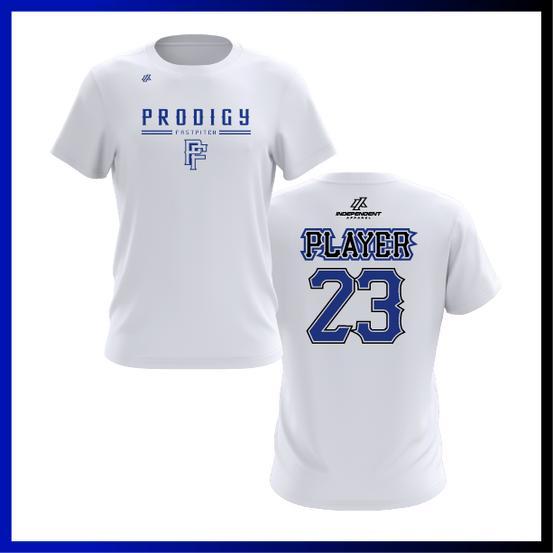 Prodigy Fastpitch Stacked Logo Short Sleeve Shirt