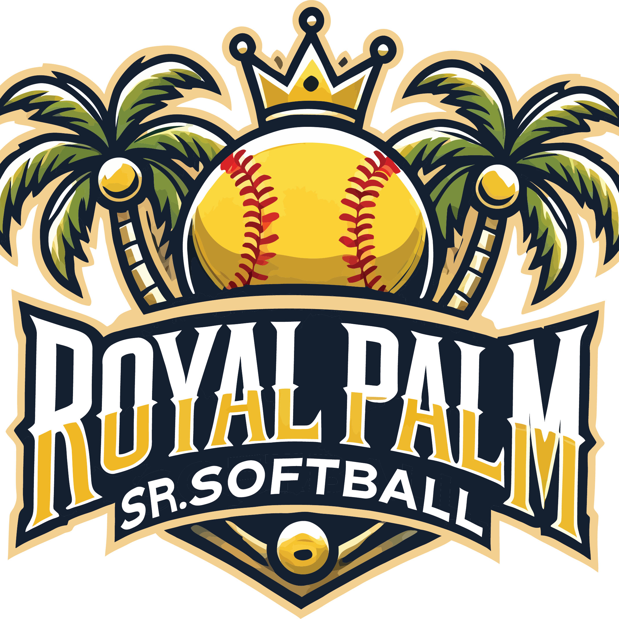 ROYAL PALM SENIOR SOFTBALL STICKER